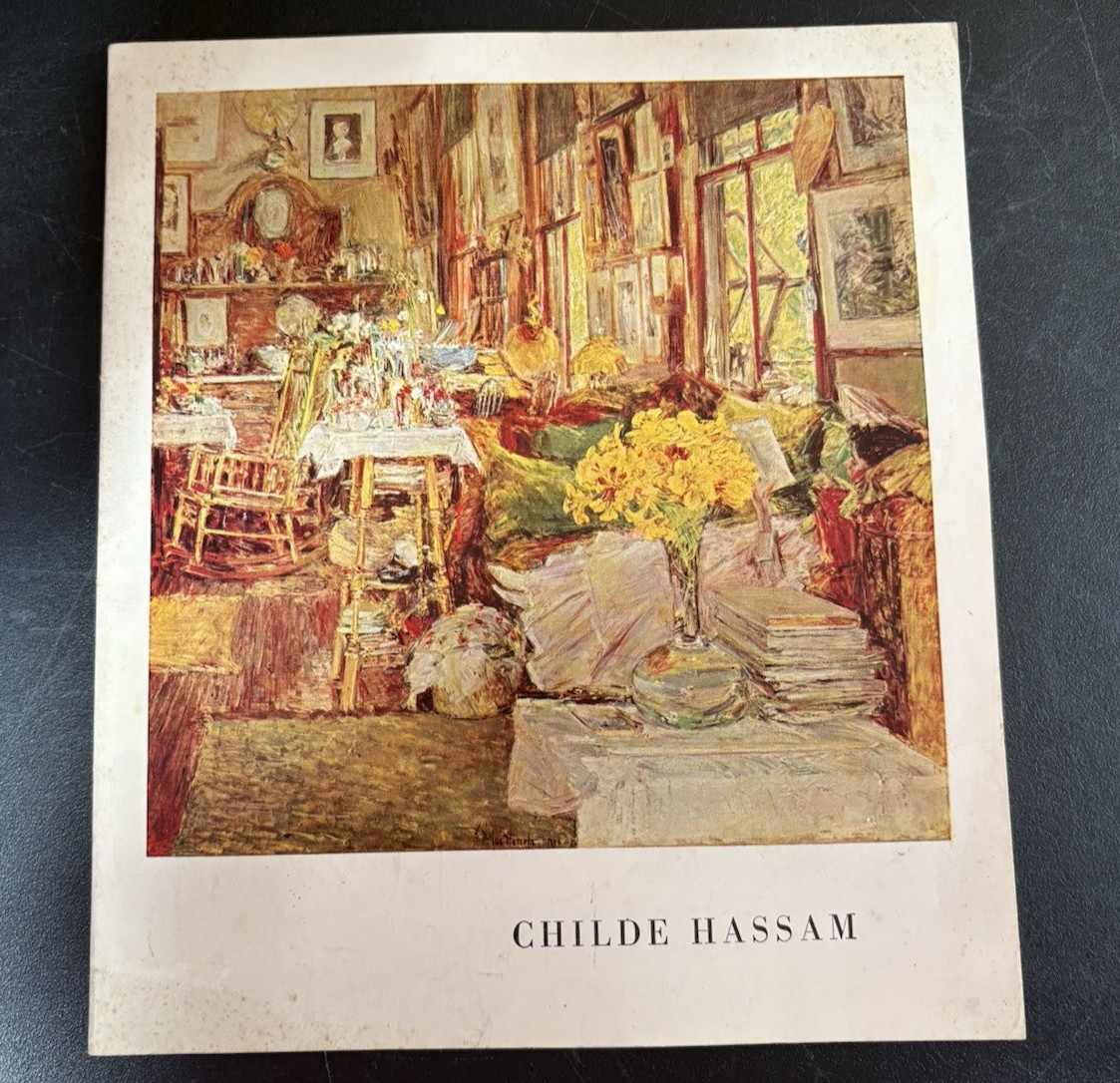 Childe Hassam Retrospective Exhibition 1965 Corcoran art catalog