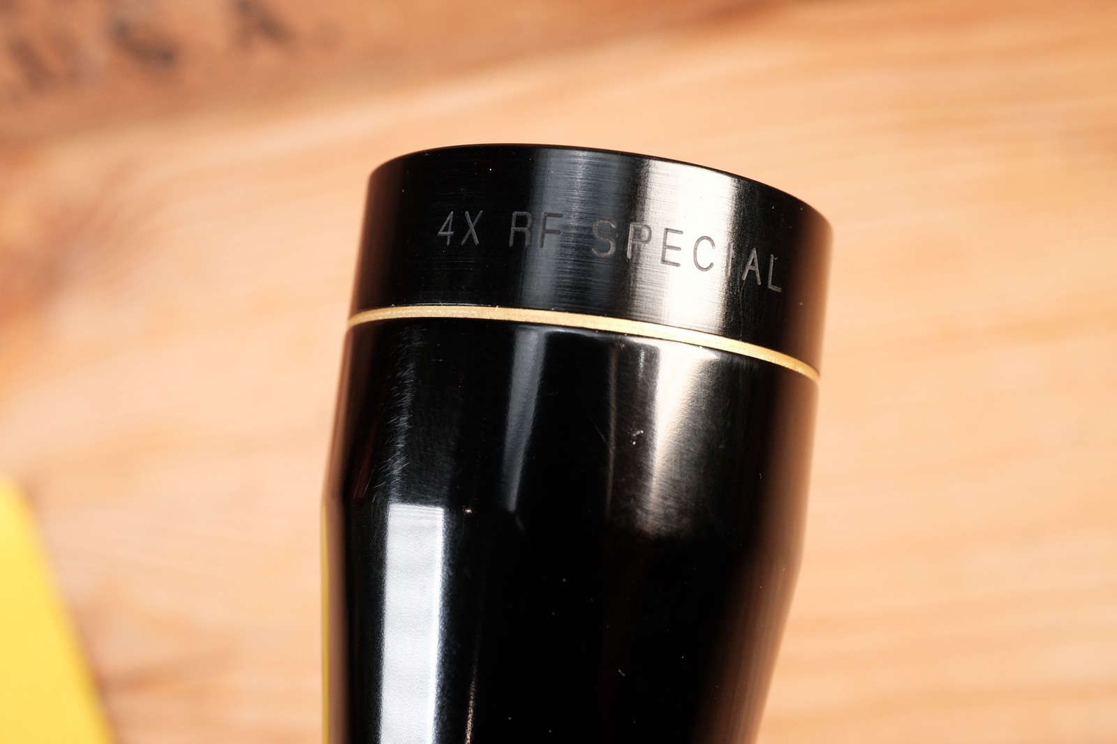 H233 Leupold 4x RF Special Rimfire Scope Gloss Black Duplex Reticle