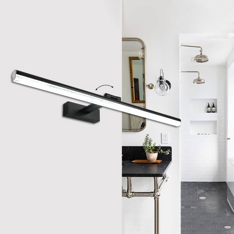 LED Bathroom Vanity Mirror Front Lamp Adjustable Wall Sconce Light Fixture Hotel