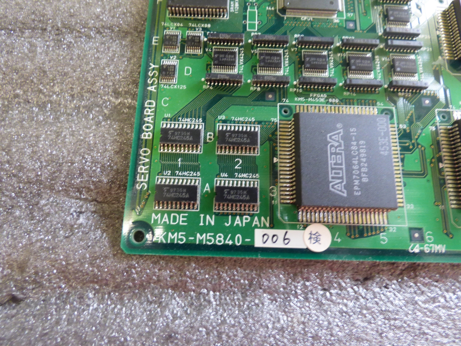 Yamaha KM5-M5840-006 Servo Board Assembly
