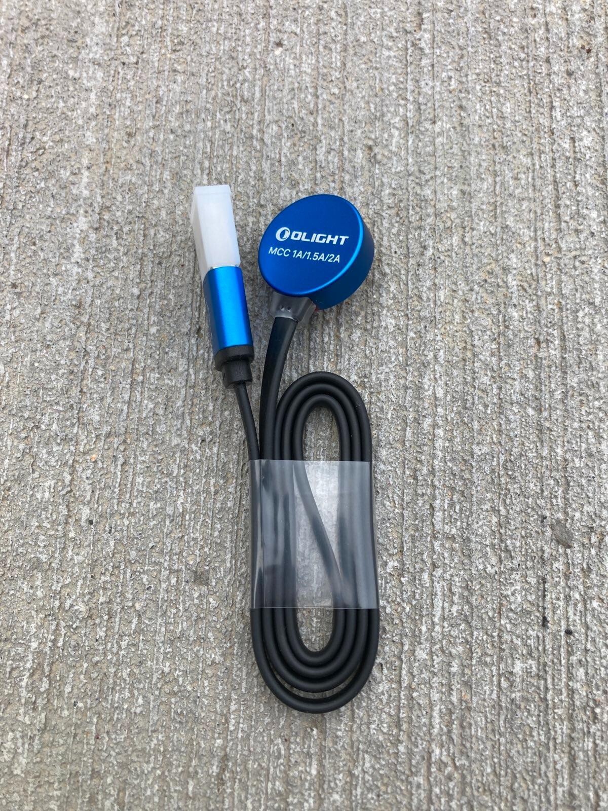 OLIGHT MCC 1A/1.5A/2A Magnetic Charger USB Charging Cable