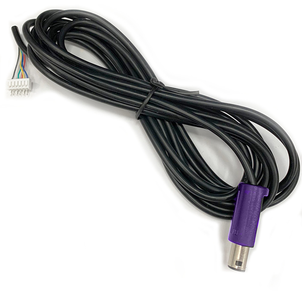 Replacement Cable with Header Pins for Game Cube Controller - Purple