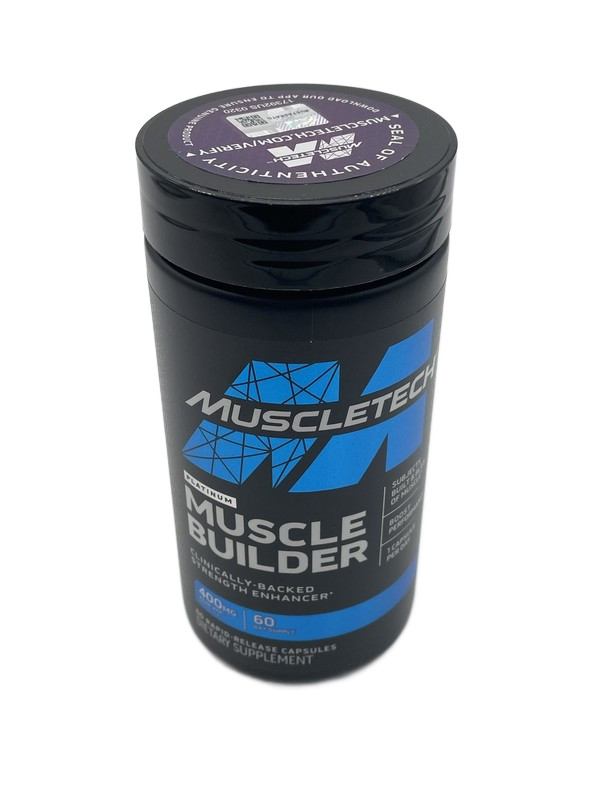 MuscleTech Nitric Oxide Muscle Builder 60 Capsules EXP 07/2028