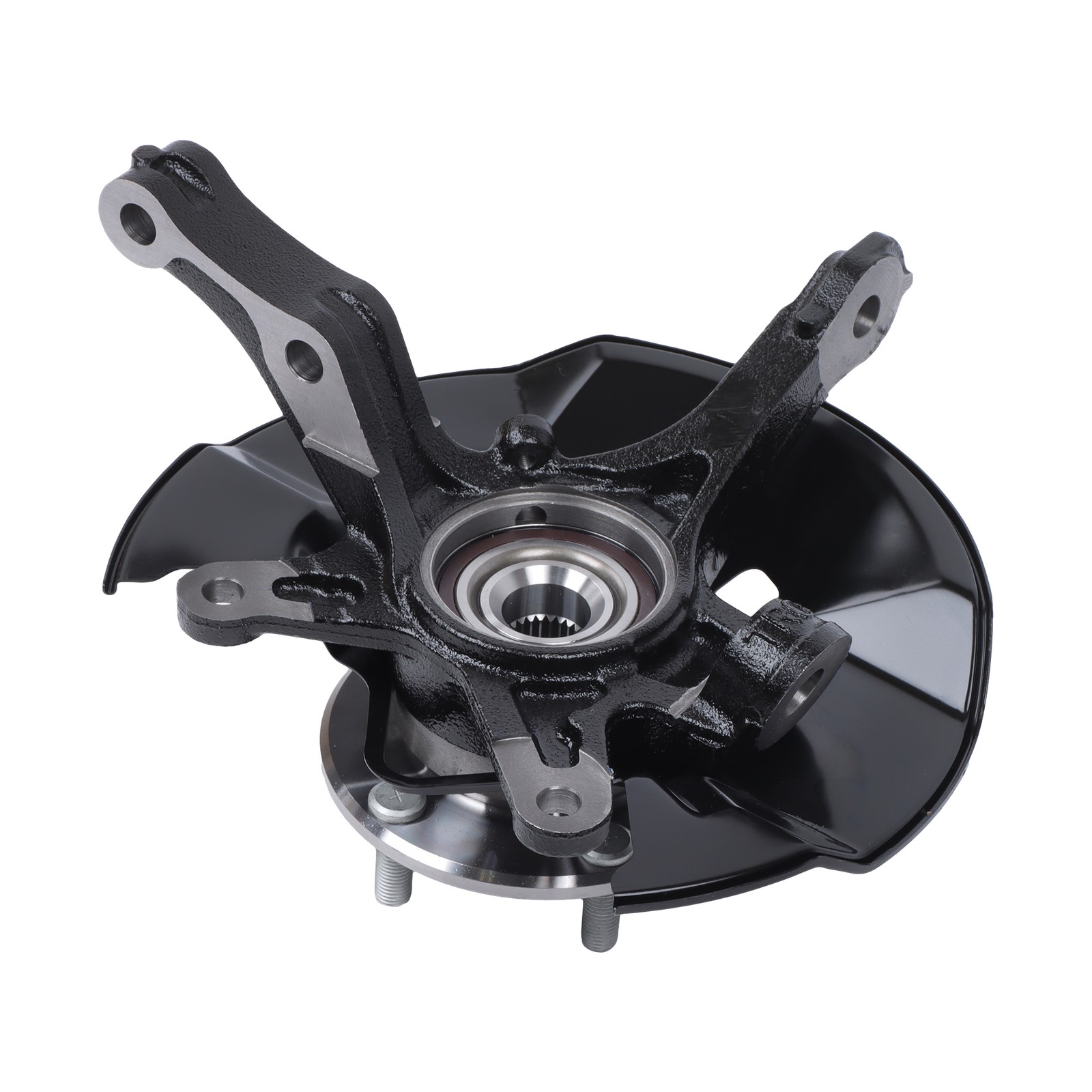 New Front Right Side Steering Knuckle & Hub Bearing Assy For Honda Civic 13-15