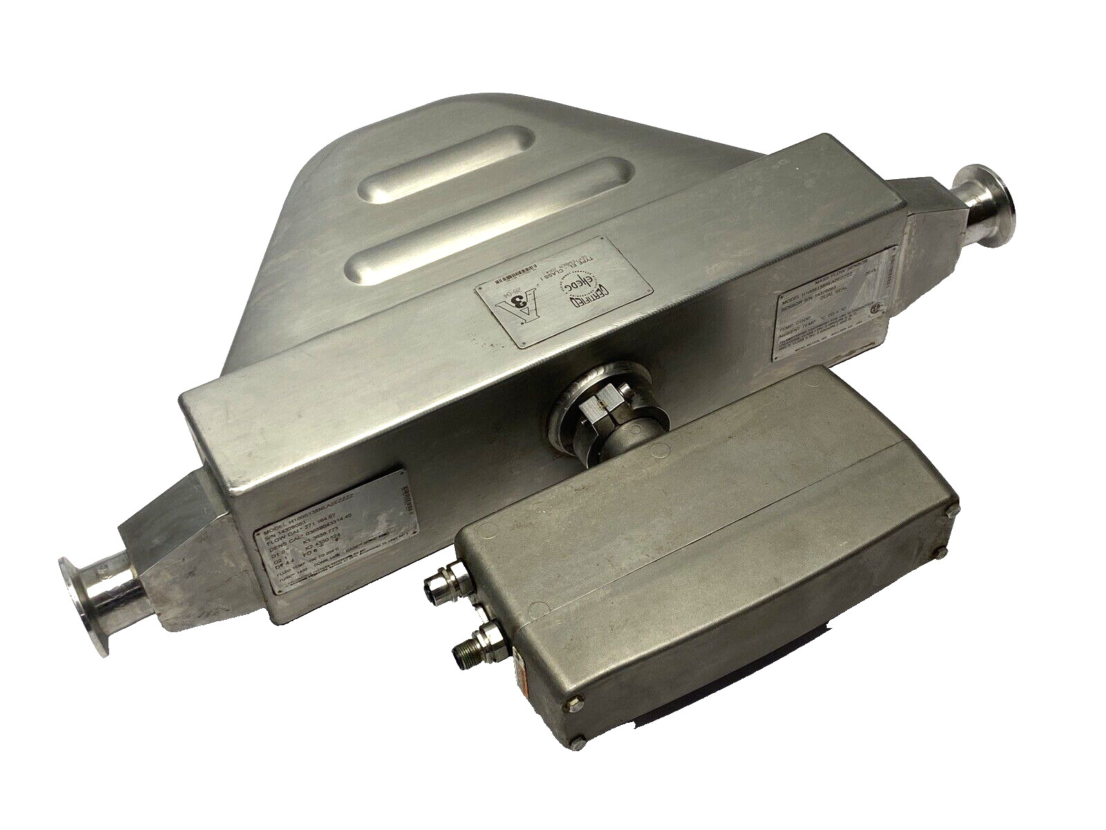 Emerson FMTSPA322EZZZ Mass Flow Transmitter w/H100S138NLA2EZZZZ Mass Flow Sensor