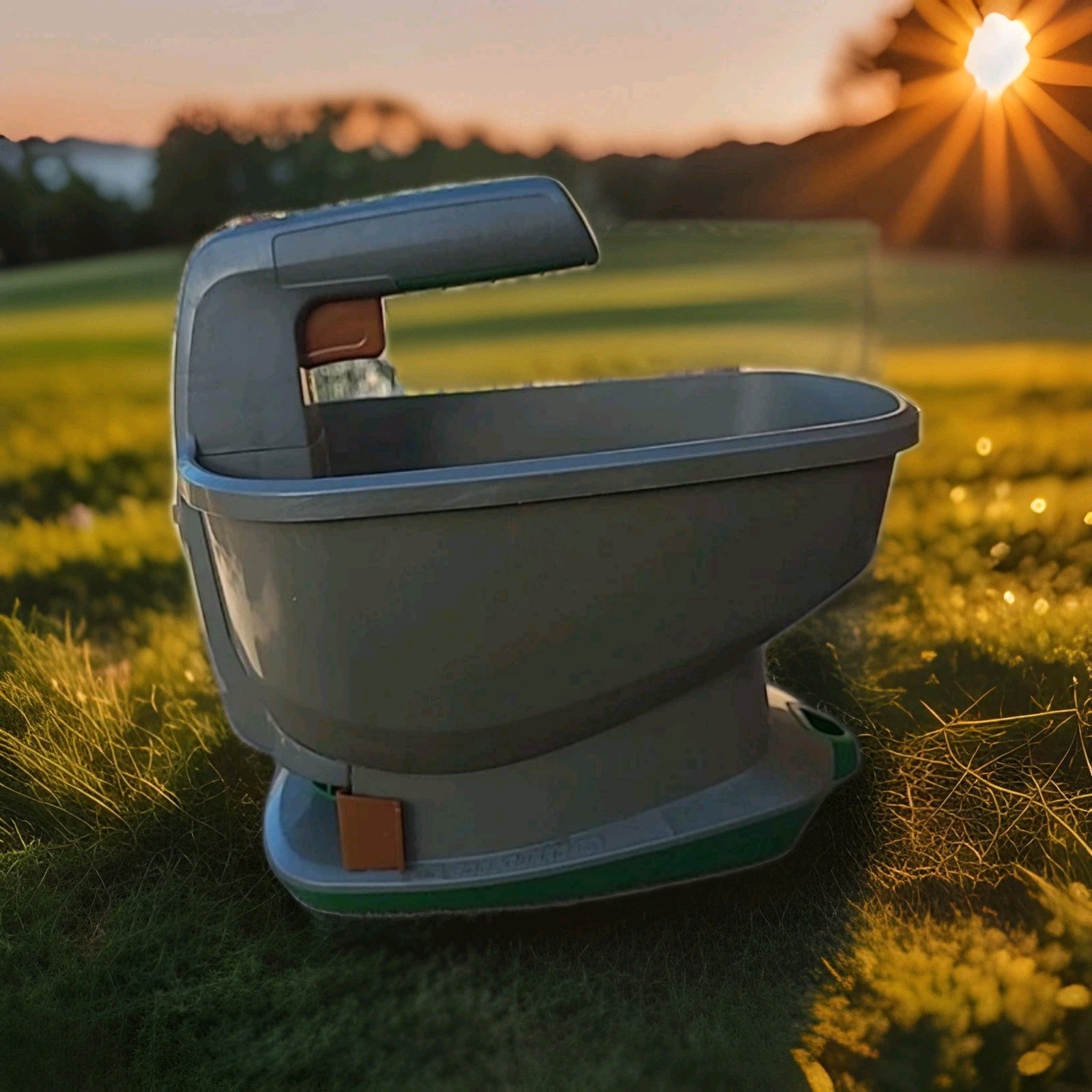 Scotts Wizz Powered Hand Held Year-Round Spreader EdgeGuard Technology - TESTED
