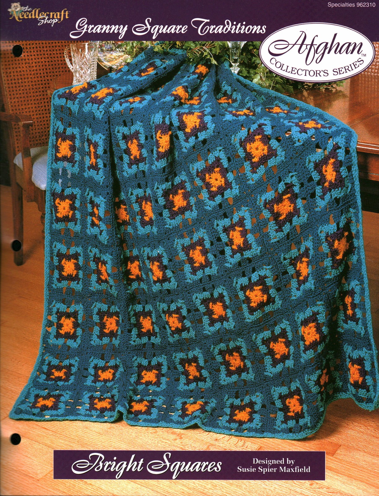 Bright Squares - Granny Square Trad | Needlecraft Shop Afghan Series 962310