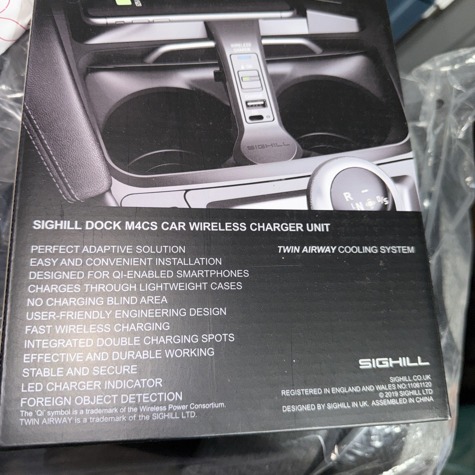 SIGHILL Wireless Car Charger for BMW ~X68 Dock M2/F~ New/open box SKU N1X5901
