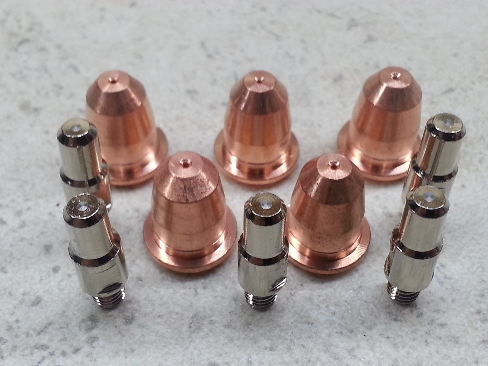 Plasma Nozzles - Electrodes Fits Ironton plasma cutters 96473 96474 96468