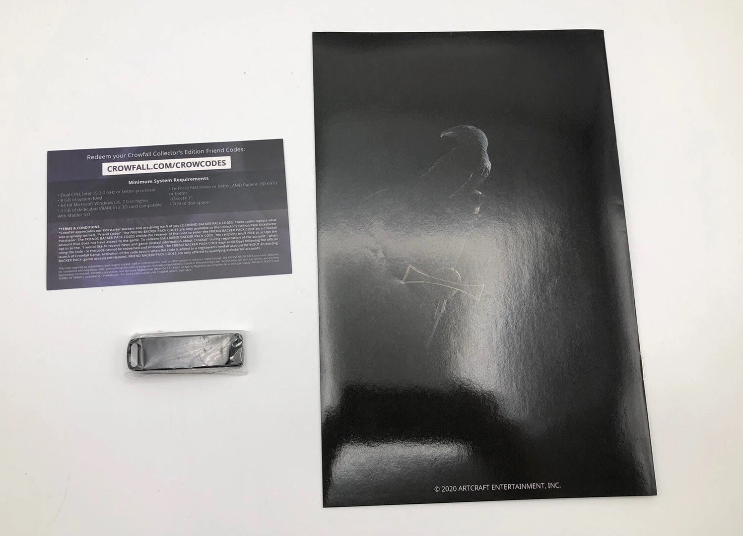 Crowfall Collector's Edition Comic And Usb Thumb Drive