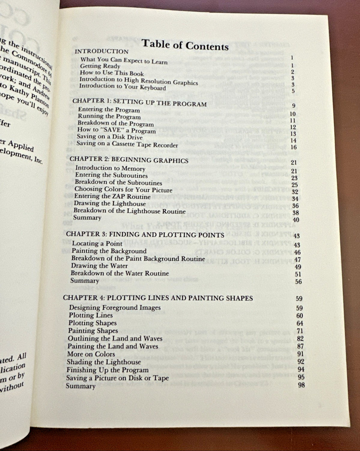 Commodore 64 Color Graphics A Beginners Guide User's Guide 1984