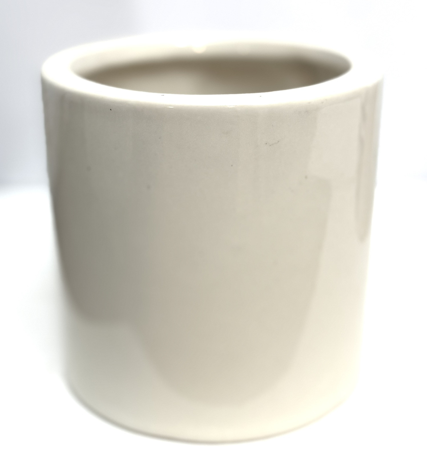 2 Coastal Home Decors- Holder & Box Ceramic Rustic White