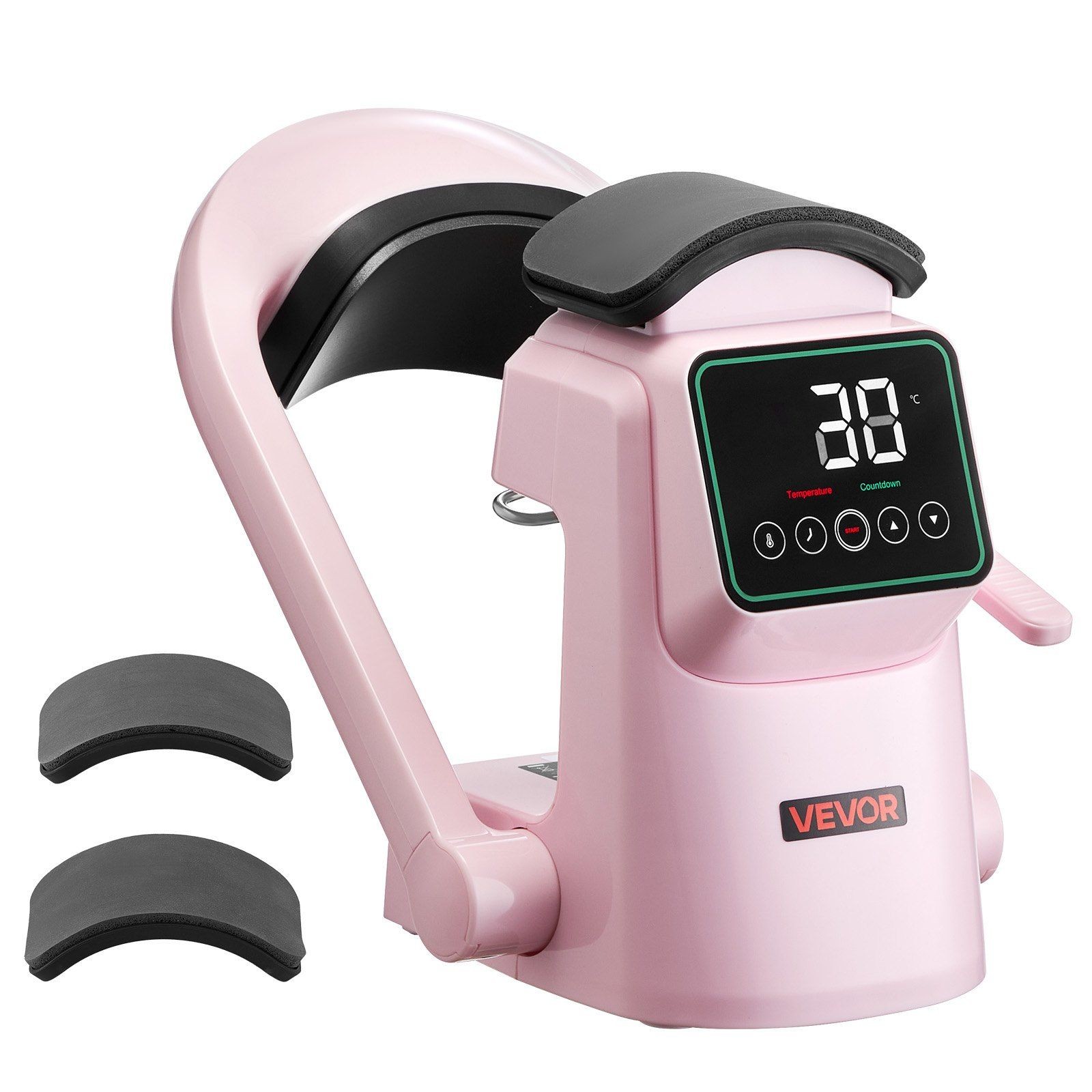 Touchscreen Hat Heat Press Pink - Auto Machine w/2 Interchangeable Platens