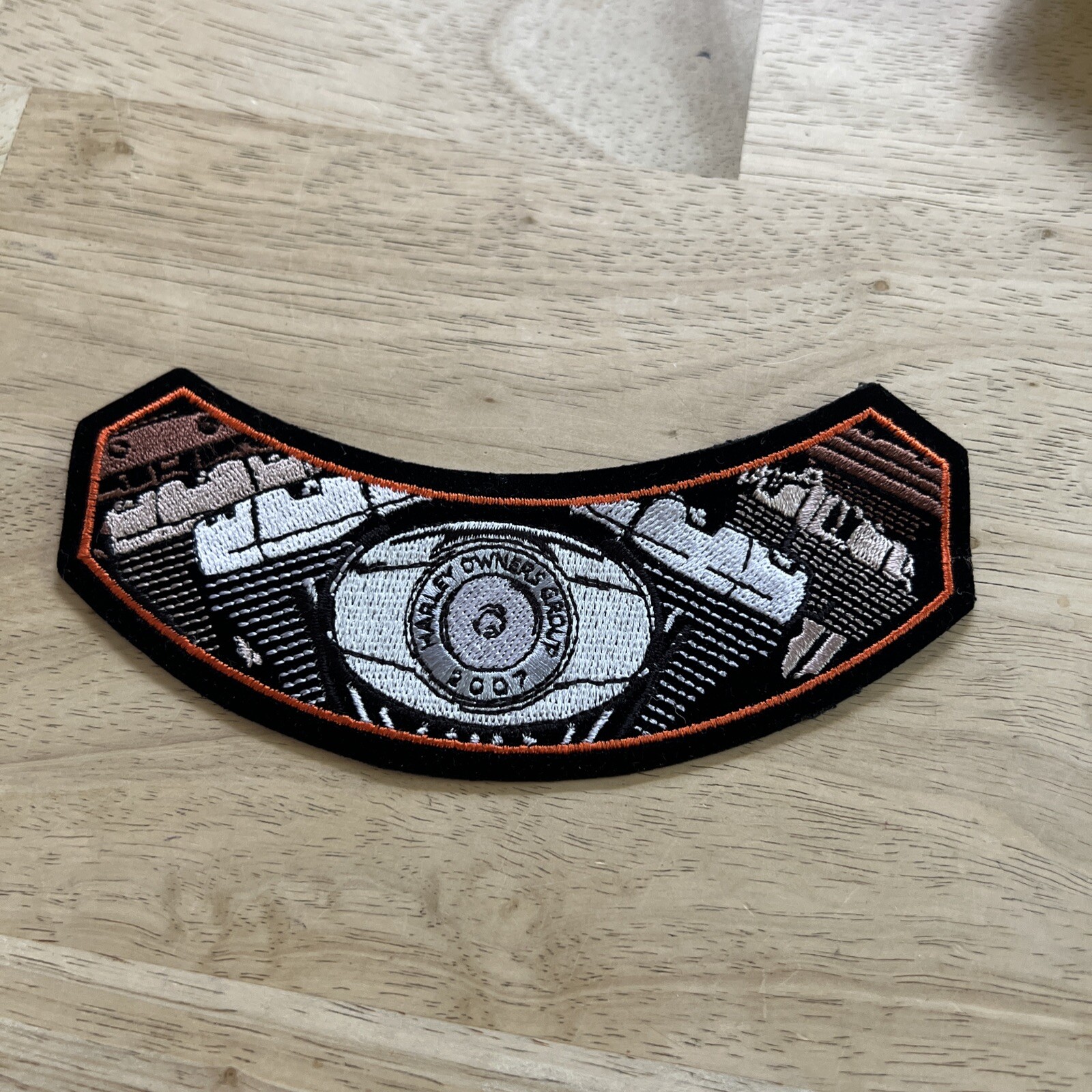Harley Davidson Patch Harley Owners Group 2007 Rocker Motorcycles Riding Club
