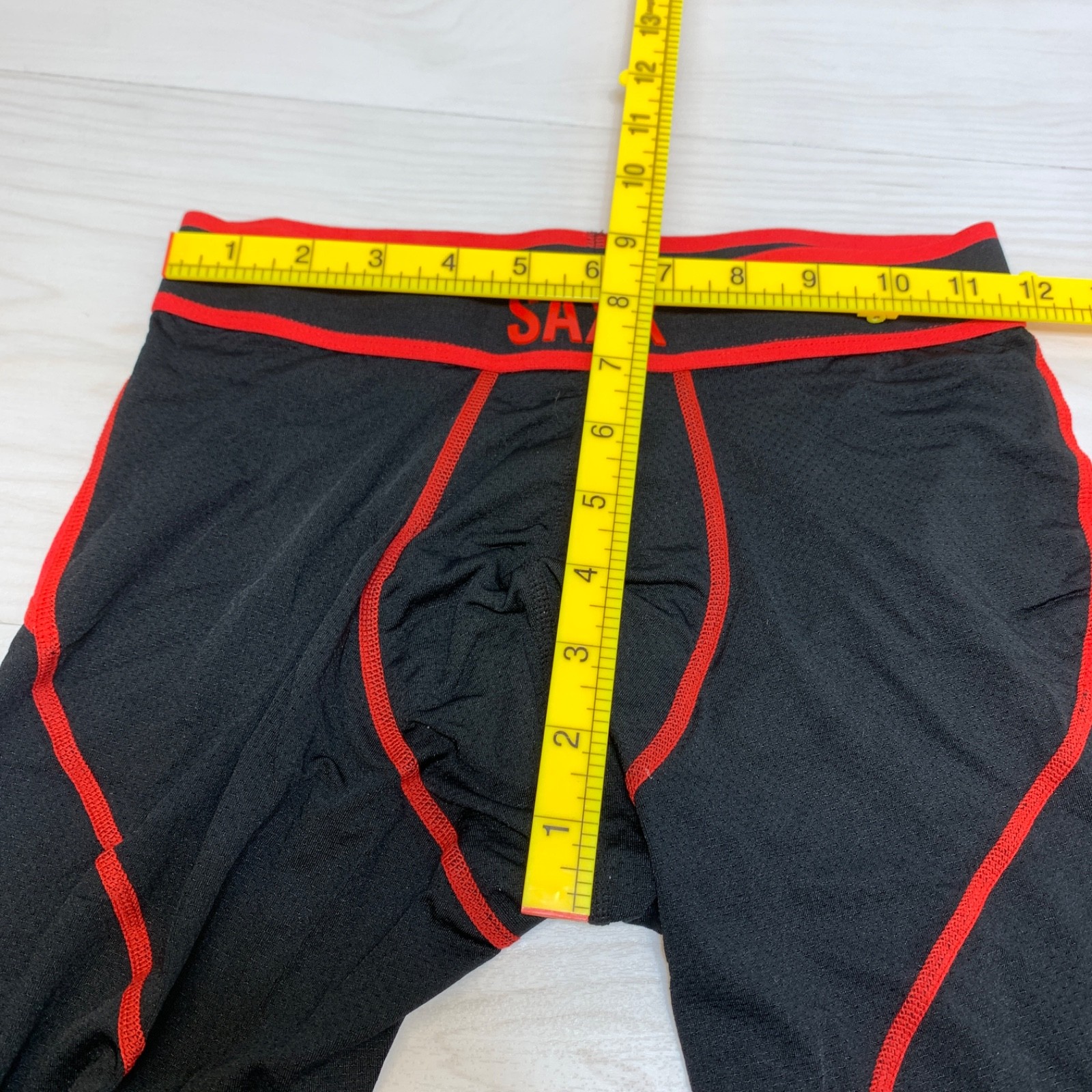 Saxx Kinetic Light-Compression Support Mesh Tights Men's Size S 30-32 Black