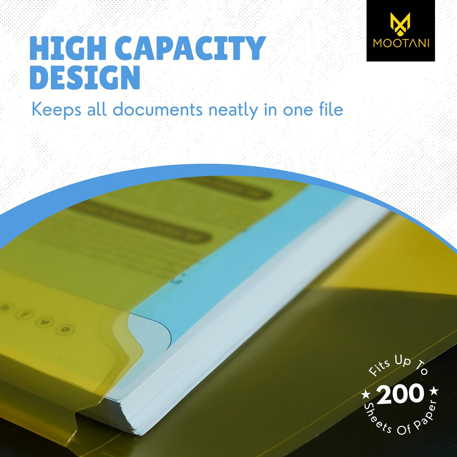 25 Pack Plastic Envelopes, Folders for Documents, Poly Envelopes A4/US Letter...
