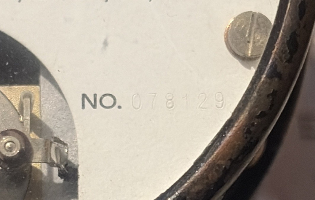 Thomas A Edison Voltage Meter By Weston Electric Inc. Excellent Condition