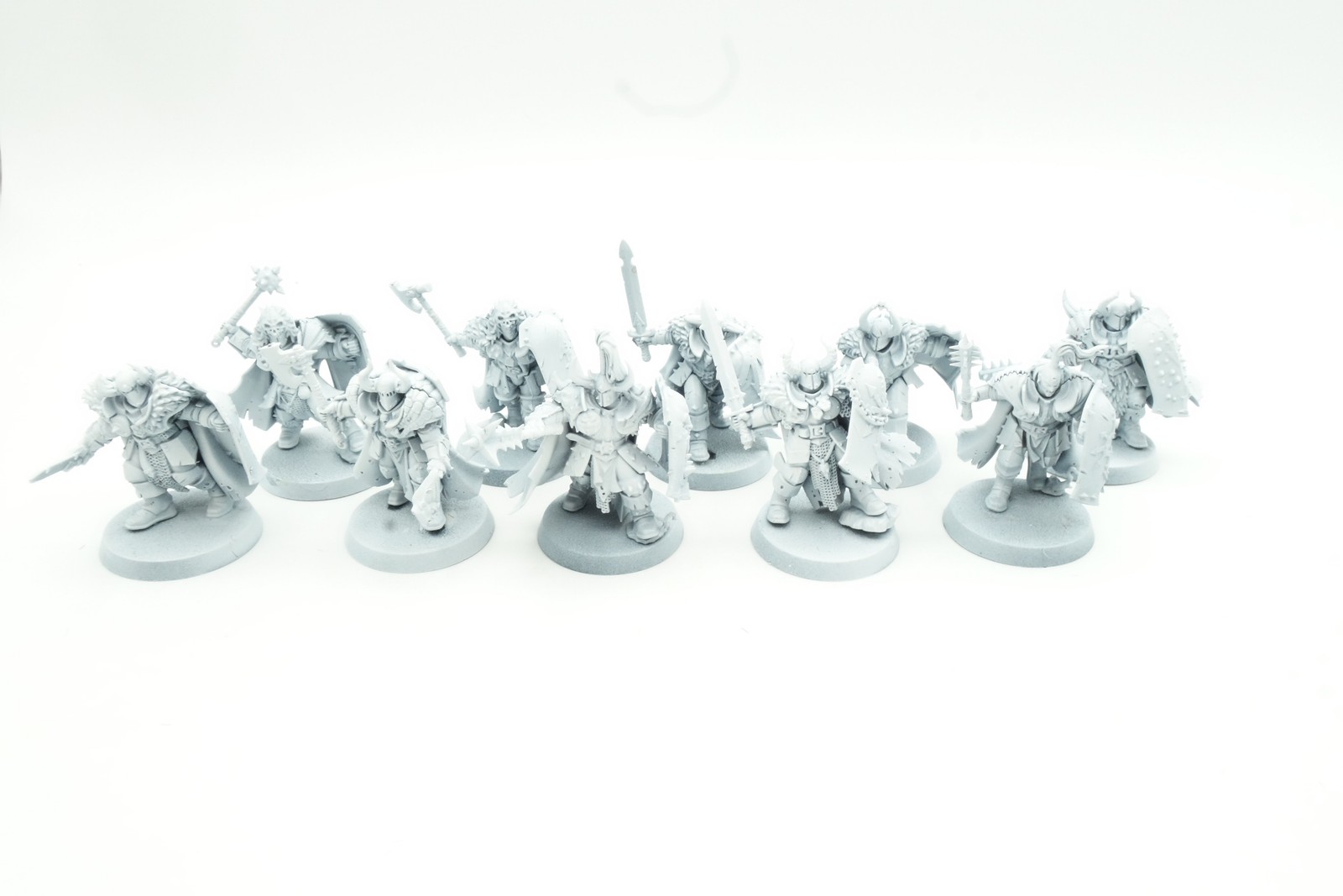 Chaos Warriors [x10] Slaves to Darkness [Warhammer AOS] Primed