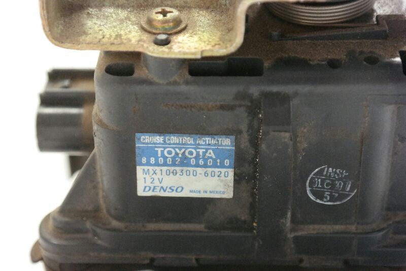 2002 Toyota Solara Cruise Speed Regulator