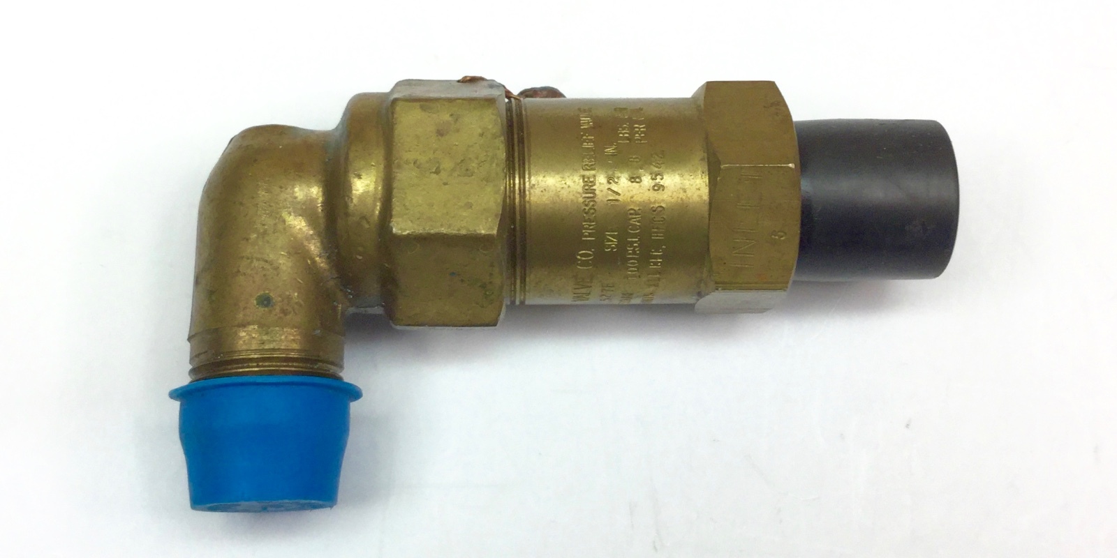 HENRY VALVE 527E PRESSURE RELIEF VALVE 1/2" 100PSI SET PRESSURE NEW CONDITION