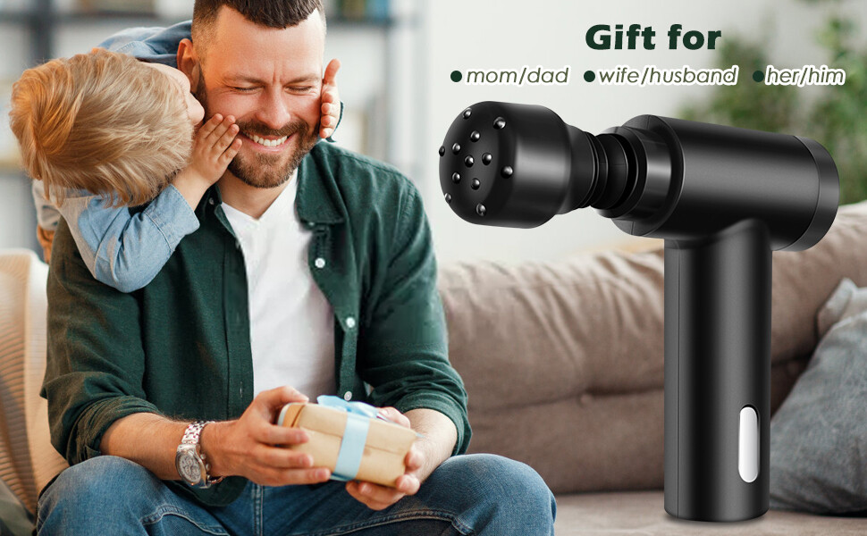 Mini Pocket-Sized Deep Tissue, Portable Percussion Massager Gun, USB Charging