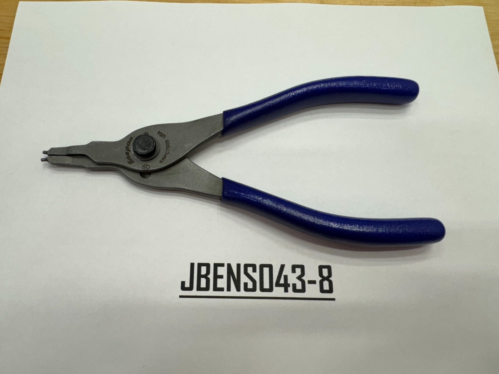 Snap-on Tools USA NEW DARK PURPLE .070 Straight Tip Snap Ring Pliers SRPC7000DP