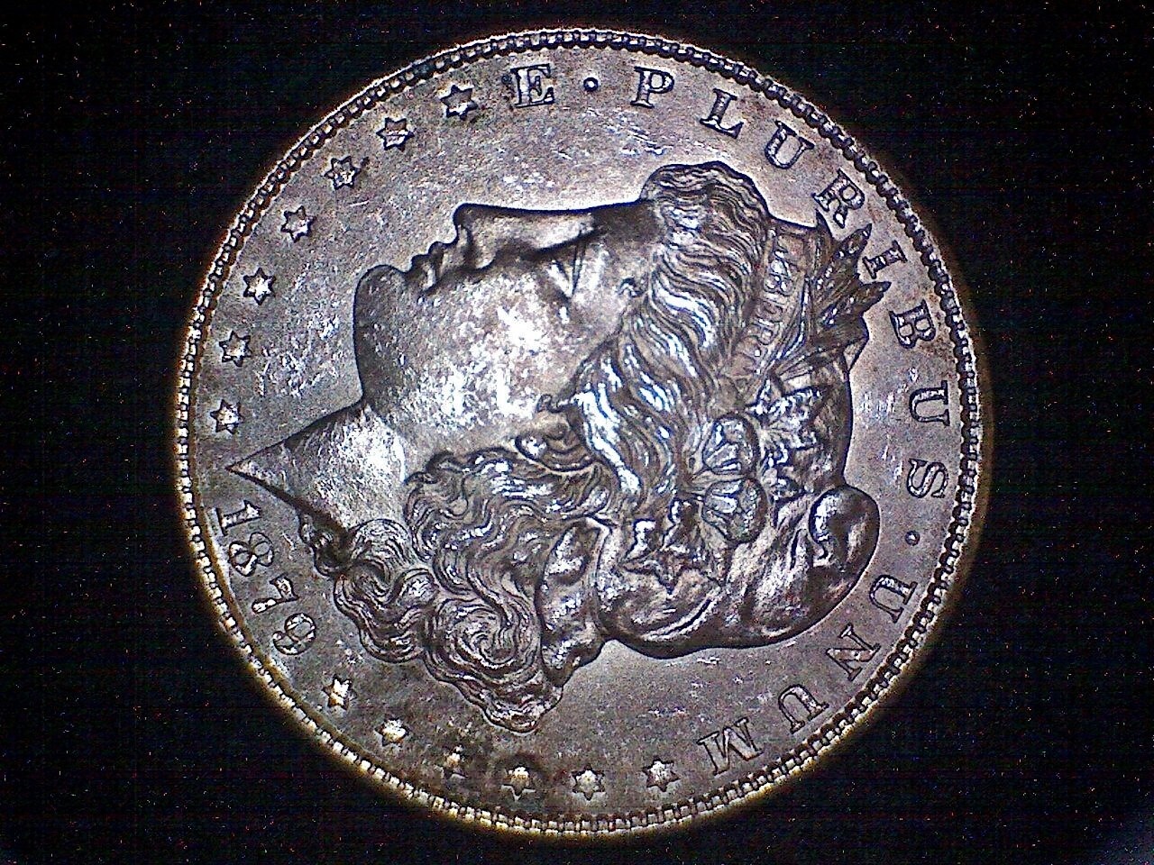 1879-S Morgan Silver Dollar Unc
