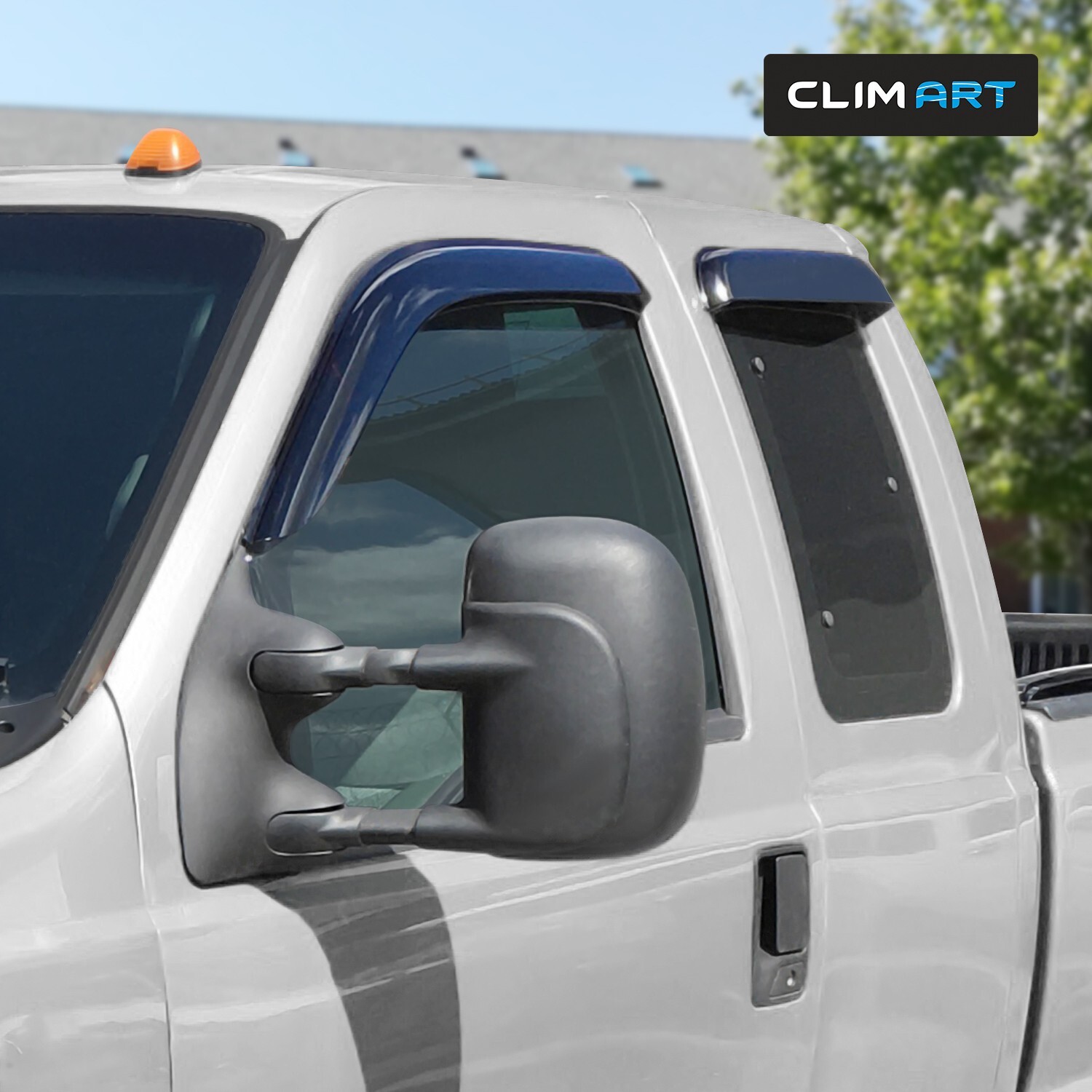 Rain Guards Vent Visors Shade for 1999-2016 Ford F-250 SuperCab