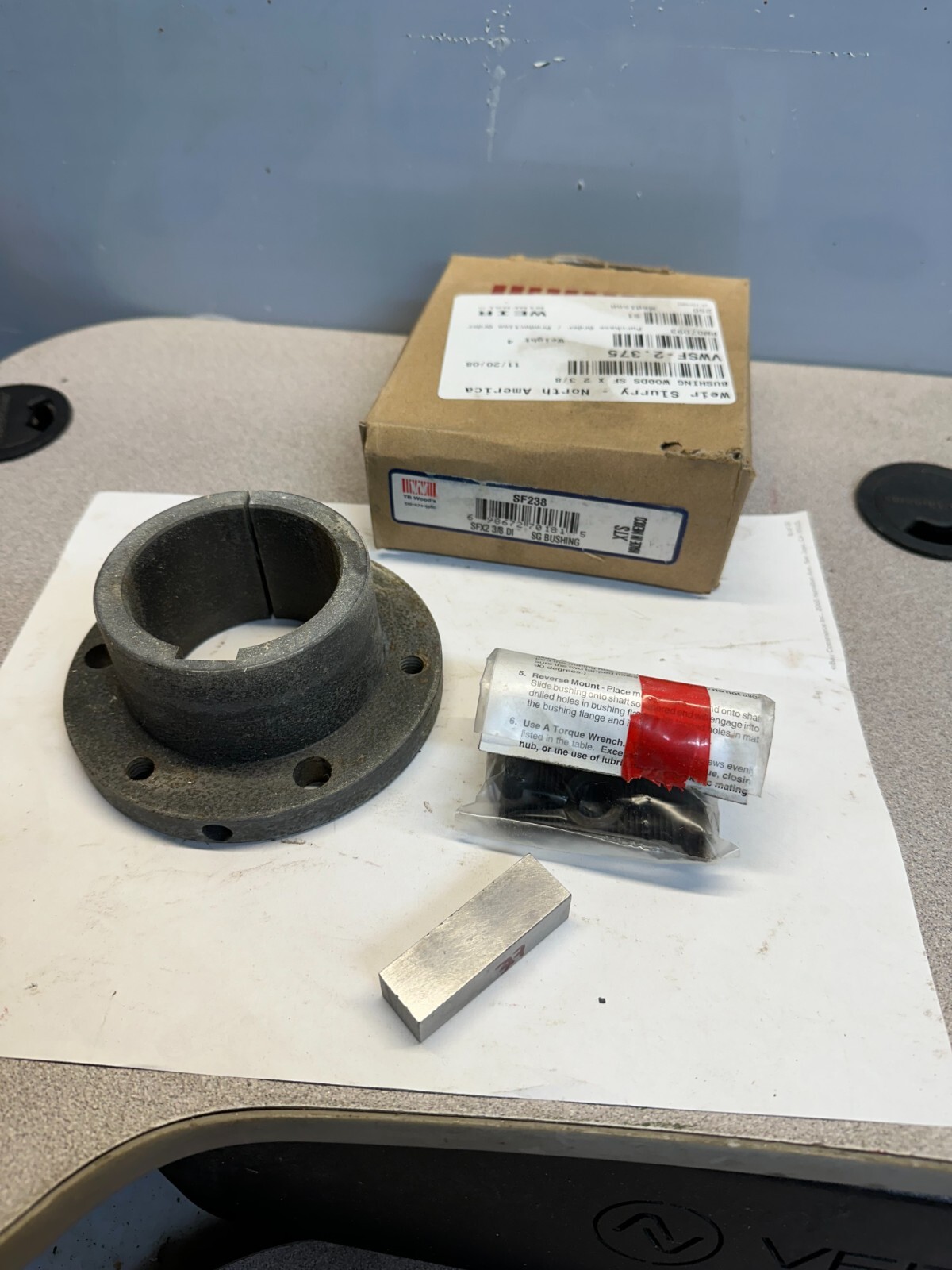 TB Wood's SF238 SG Bushing 2-3/8", BRAND NEW FREE SHIPPING