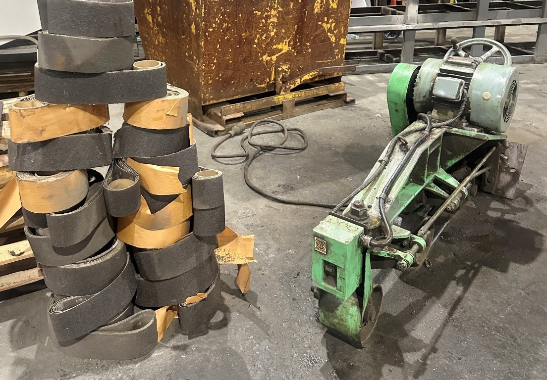 RYMAN 507 4" ABRASIVE ROLL GRINDER ATTACMENT