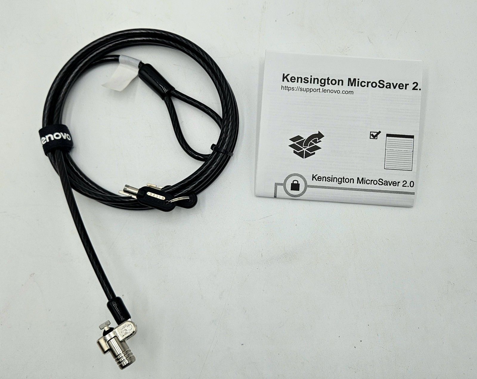 Lenovo Kensington MicroSaver 2.0 Cable Lock 4XE0N80914