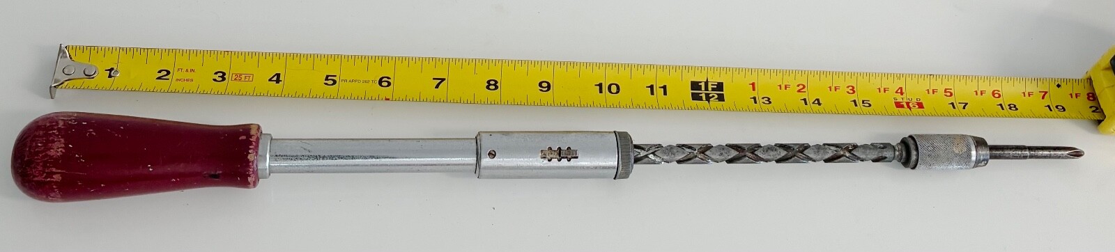 Yankee No 130A Ratchet Screwdriver.1 Bit works Great, Stanley / North Brothers