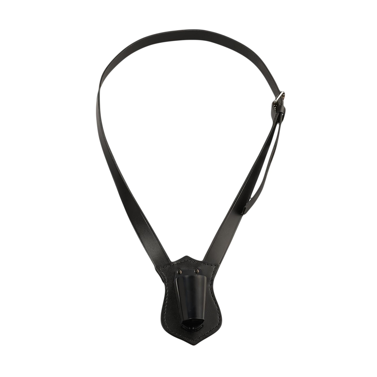 Jay-Pee Single Strap Adjustable Leather Parade Flag Carrier w/Cup Honor Guard