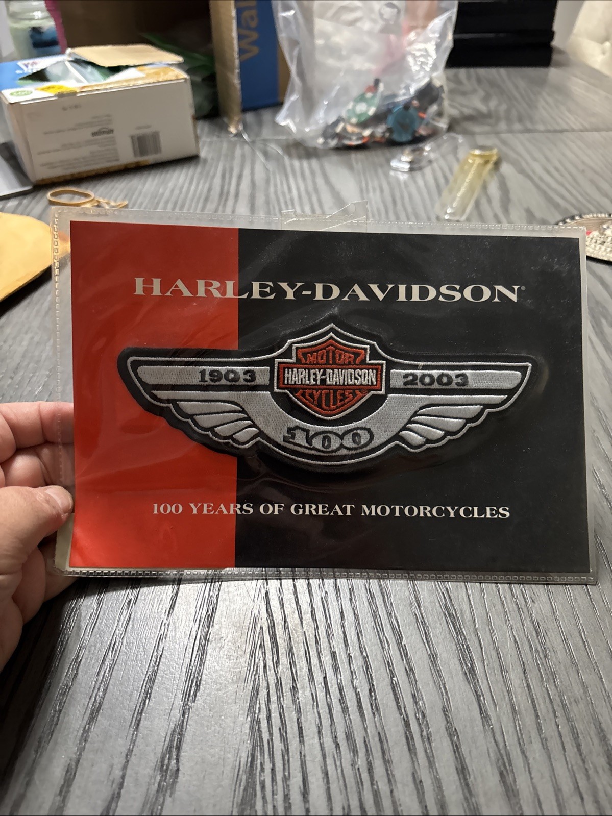 Harley Davidson 100 Years Of Great Motorcycles 97891-03V , 97847-02V Patches