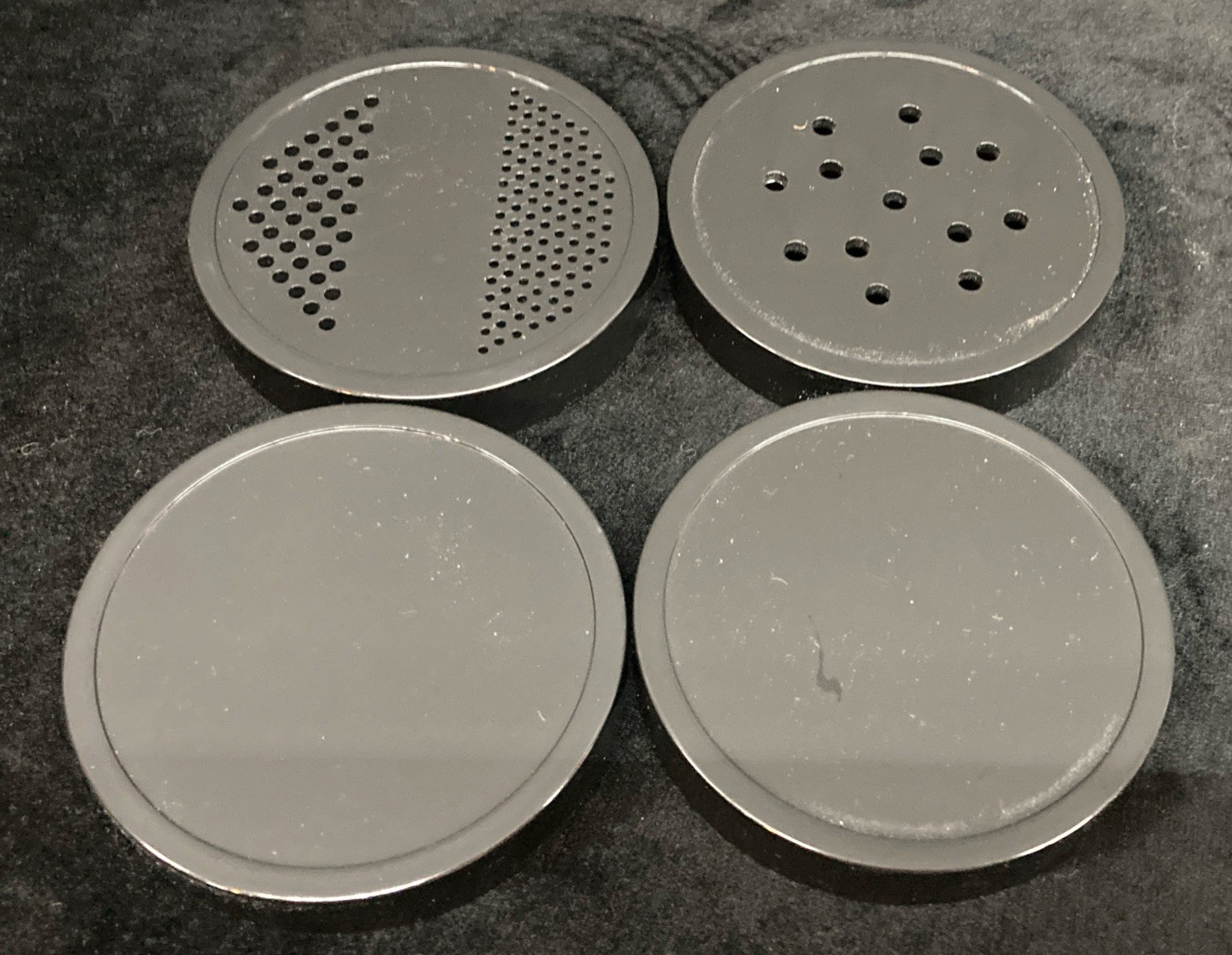 Magic Bullet Lids Replacement Parts Shaker, Steamer, Solid Set of 4