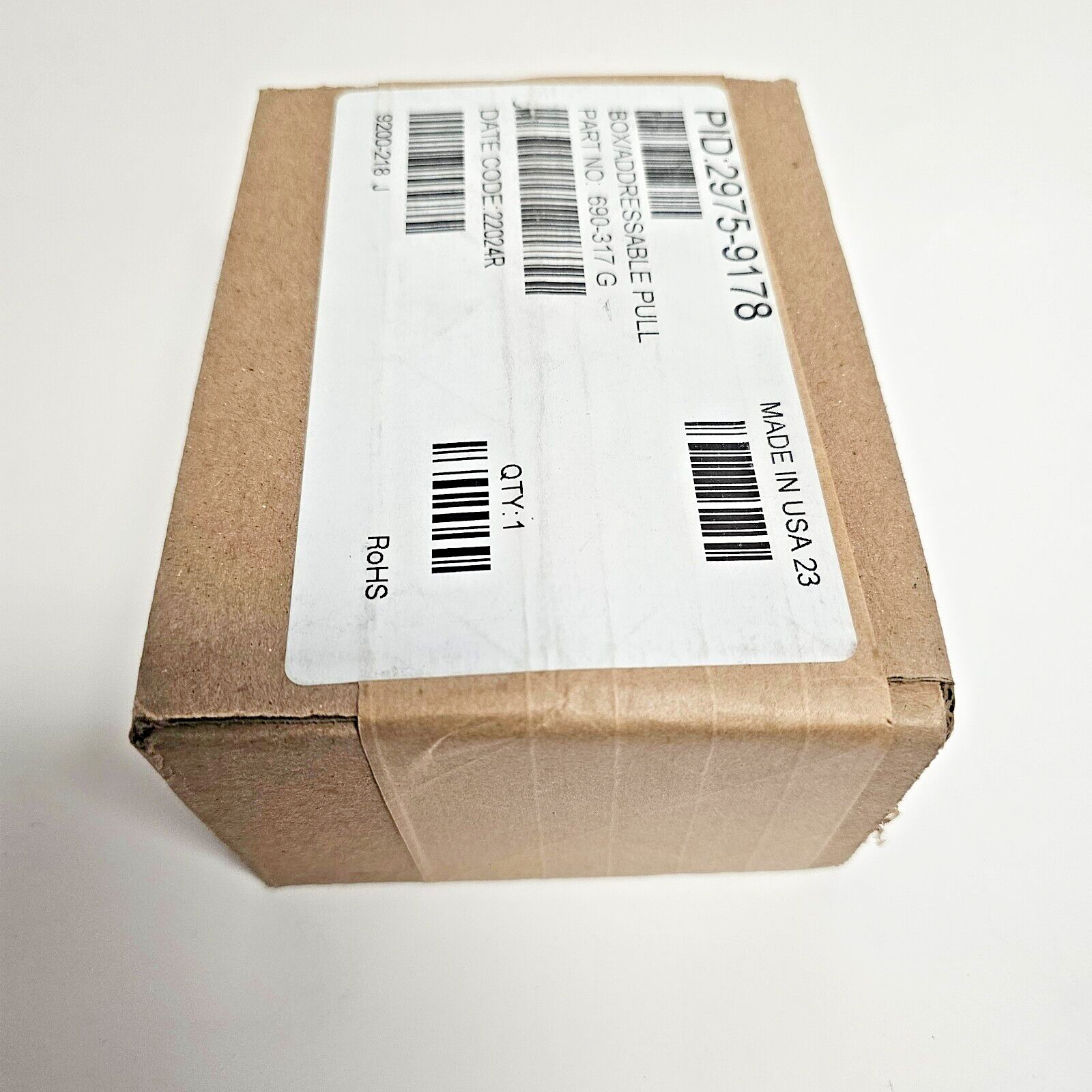 690-317 G Pull Station Back Box NEW (Sealed)