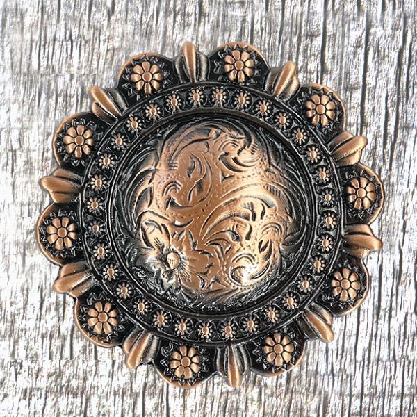 Western Engraved 1-3/4 Inch Berry Concho CON406-E-C-ACPR