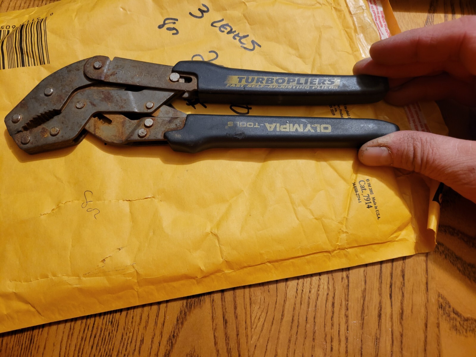 Olympia Tools Turbo pliers Fast Self-Adjusting Pliers