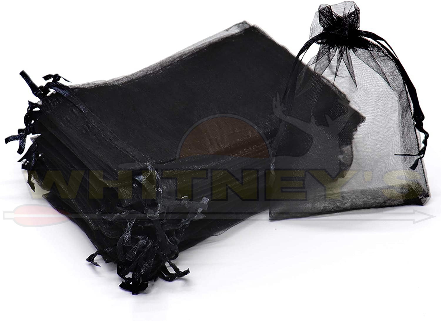 Odin's Innovation Sheer Pouch - 3"x4" - 10pk - Black - OI22051