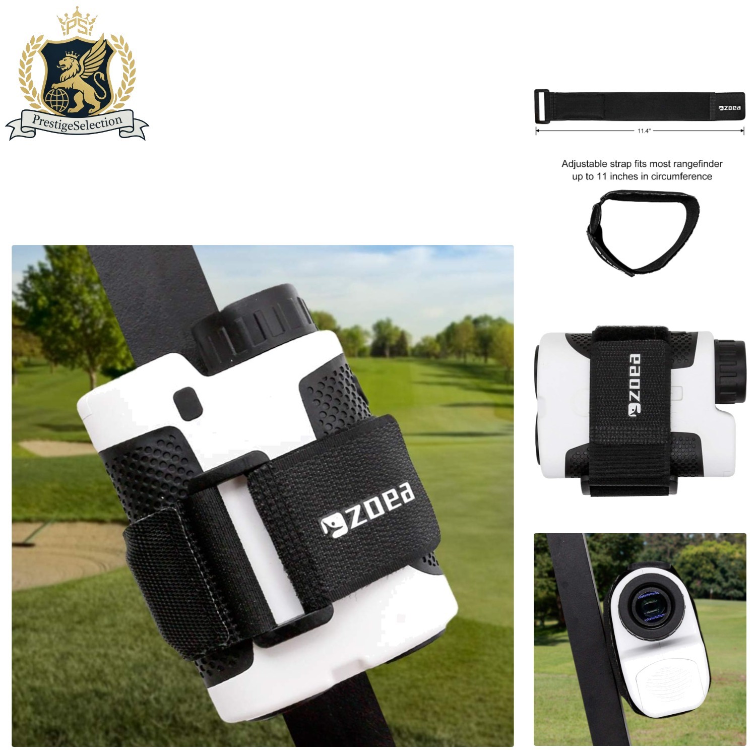 Universal Magnetic Rangefinder Mount for Golf Carts - Compatible & Adjustable