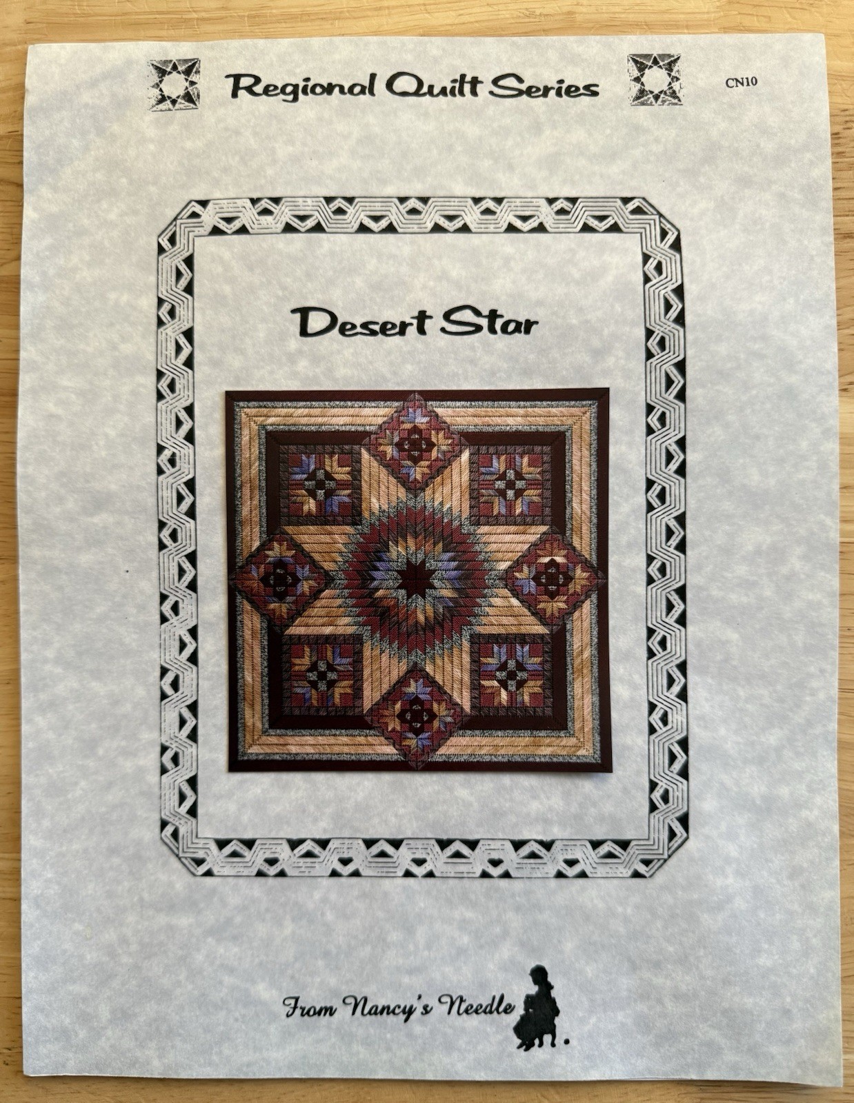 From Nancy's Needle Regional Quilt Series Desert Star Pattern Southwestern Theme