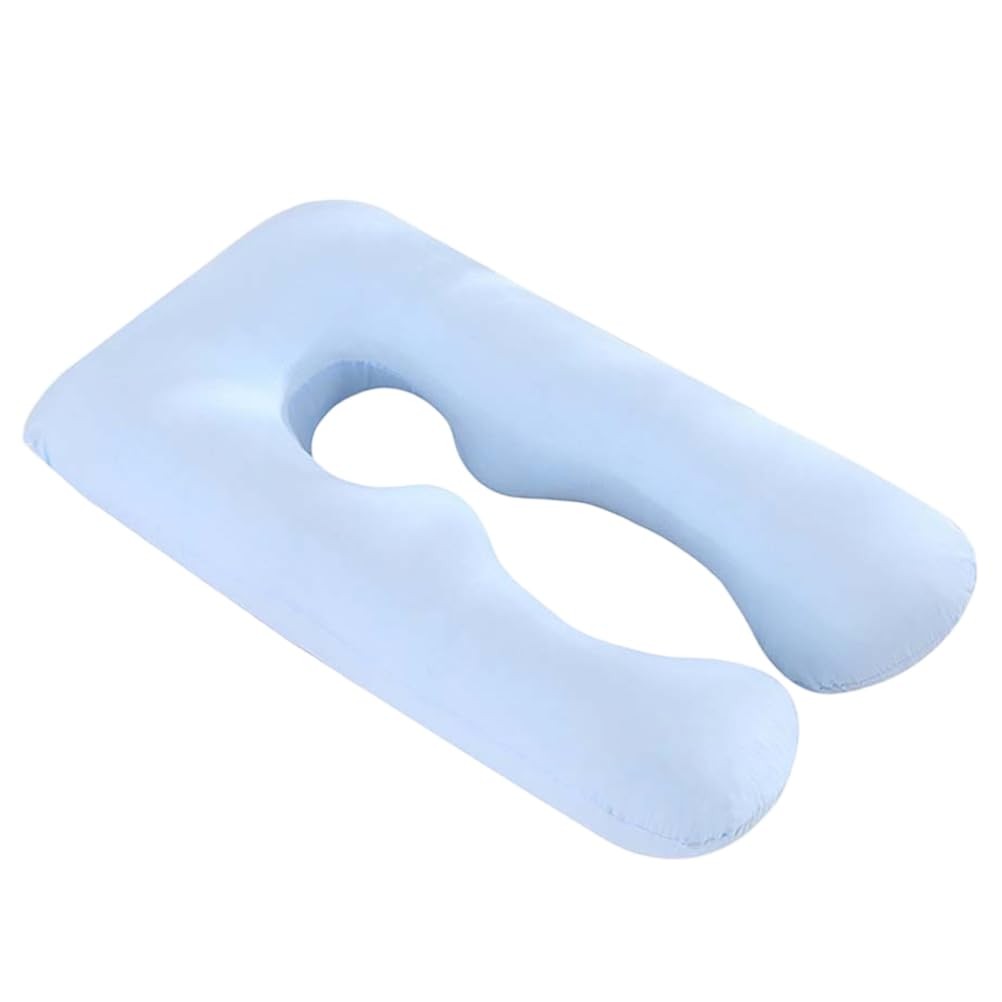 Pregnancy Pillow Case U-Shaped Sleeping Pillow Cover with Zipper Soft Arm Bod...