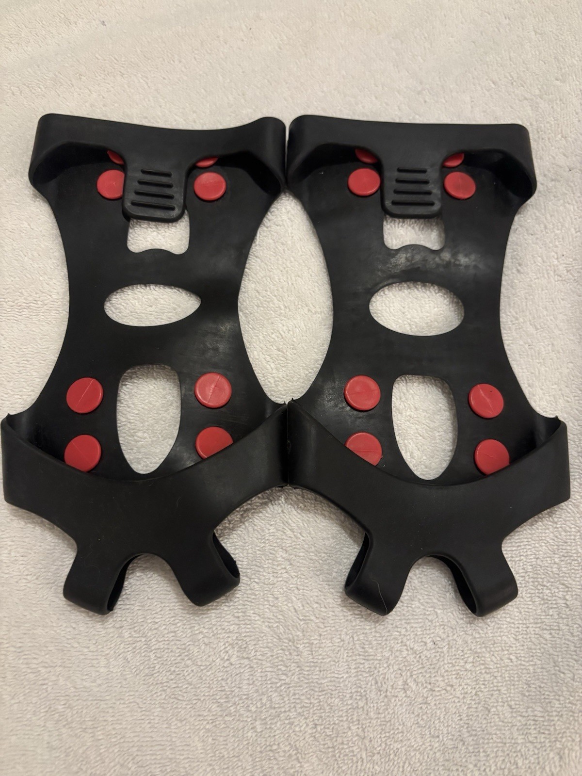 Action Traction Ice Cleats Size Large Color Black