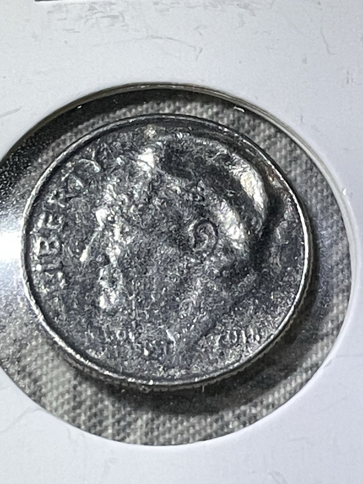 Ten Cents Coin Error 2018