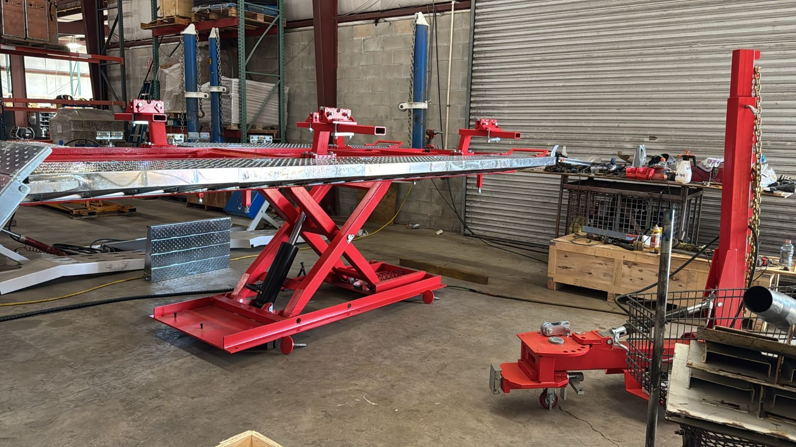 FRAME RACK BENCH RACK  5500  10,000 POUND LIFT BEST STEEL BEST FABRICATION VALUE