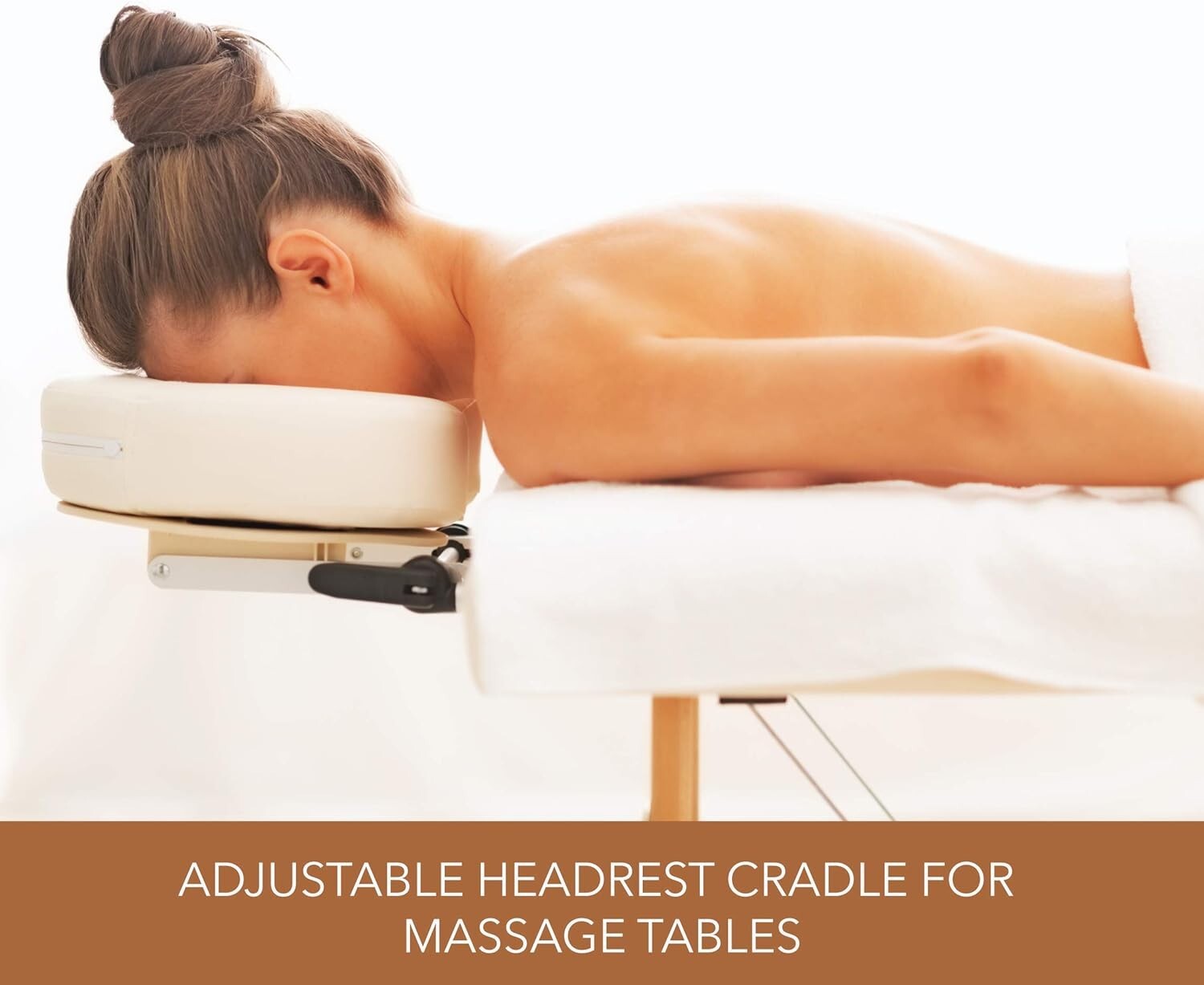 Ultra-Light Aluminum Face Space Holder - Adjustable Headrest - Massage Tables