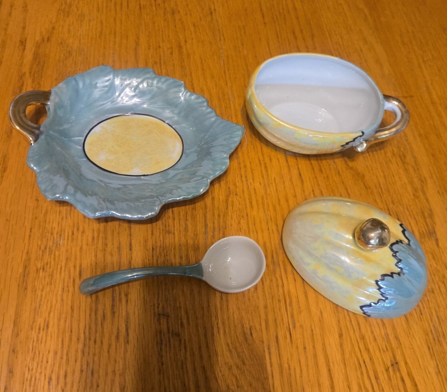 Shofu acorn serving dish japan