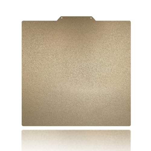 Gold PEI Build Plate for Qid1 X-Plus 3, Double 280x280mm Dual-side Textured
