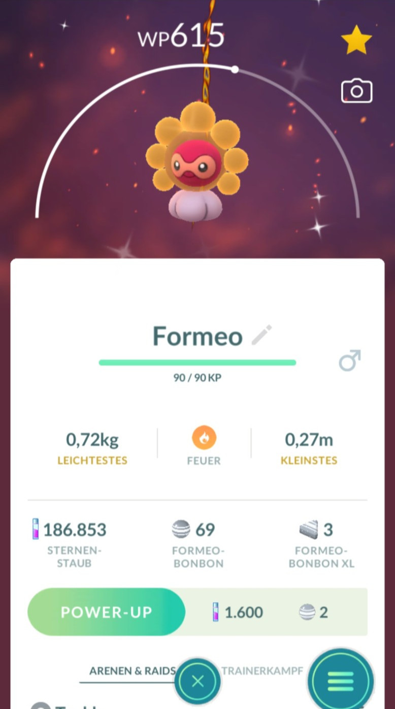 !!! Pokemon GO SHINY SUNNY CASTFORM Trade RARE Formeo Sun Dazzling Swap!!