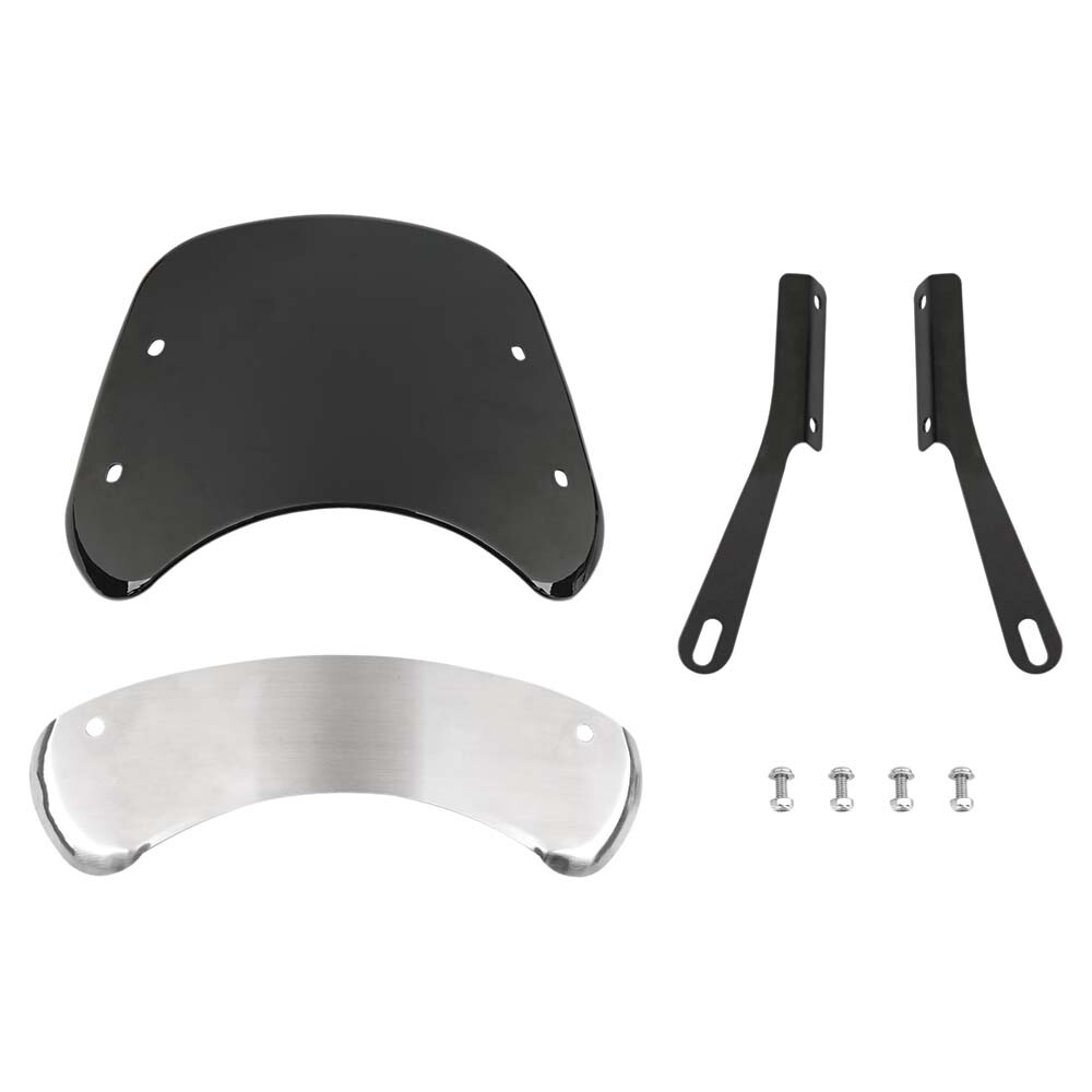Motorcycle 5-7'' Headlight Fairing Windshield Windscreen For Suzuki TU250 TU250X